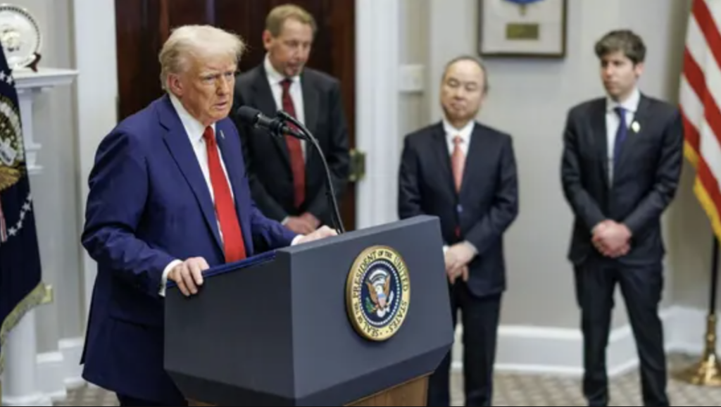 अमेरिकी सरकार की 500 बिलियन डॉलर की योजना, AI के जरिए 100,000 नौकरियों का वादा